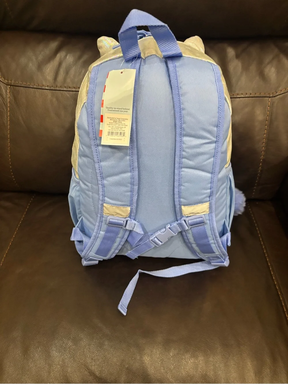 New with tags Cat & Jack Girls Unicorn Sequin Backpack in Lavender and Mint
